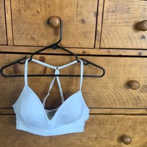 Athleta White bra. Size M